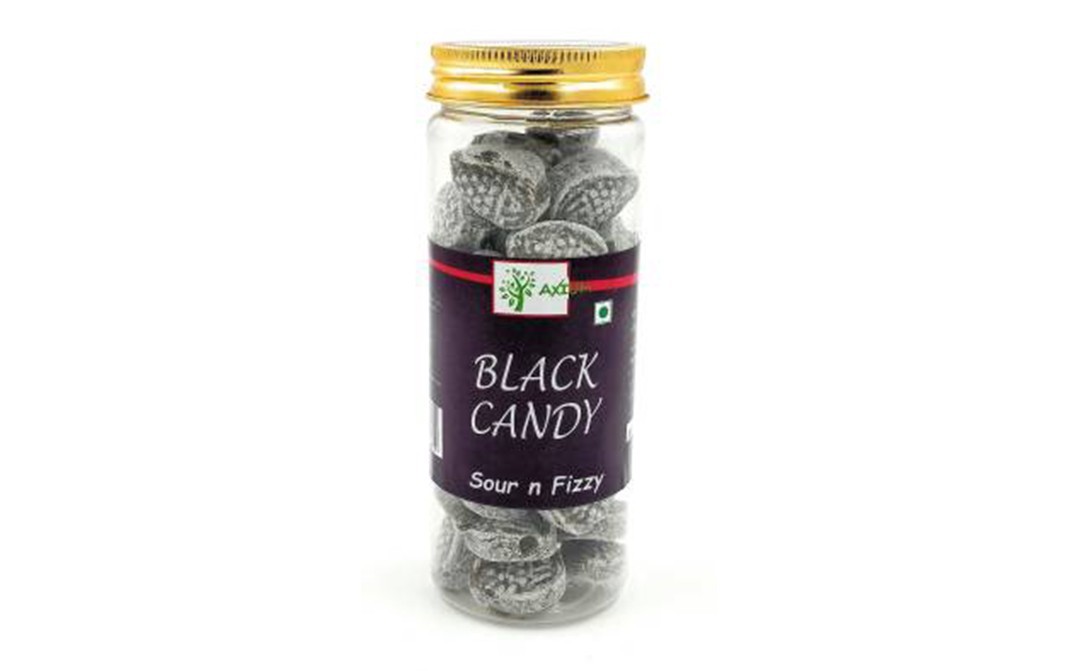 Axium Black Candy Sour n Fizzy   Plastic Bottle  200 grams